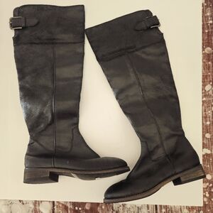 BP Tall Leather 20" High Riding Boots Women's Size 7.5